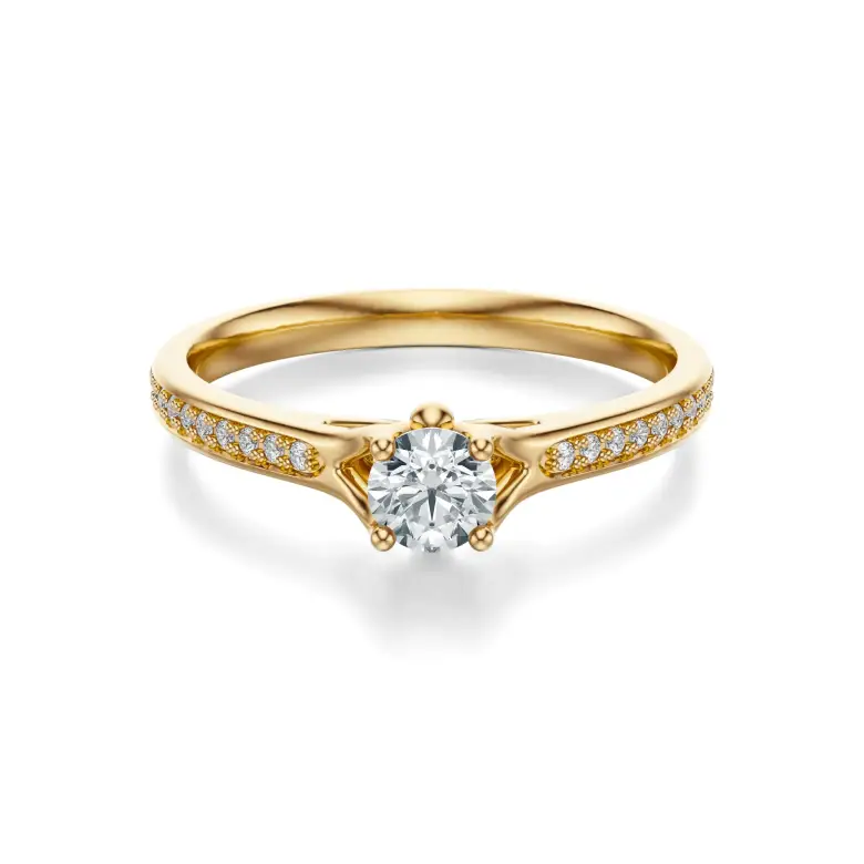 Pierścionek zaręczynowy z diamentami AJPZ_122